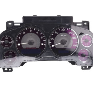 NEW 2007-2013 GM truck and SUV  CHROME-RING replacement instrument-cluster LENS.